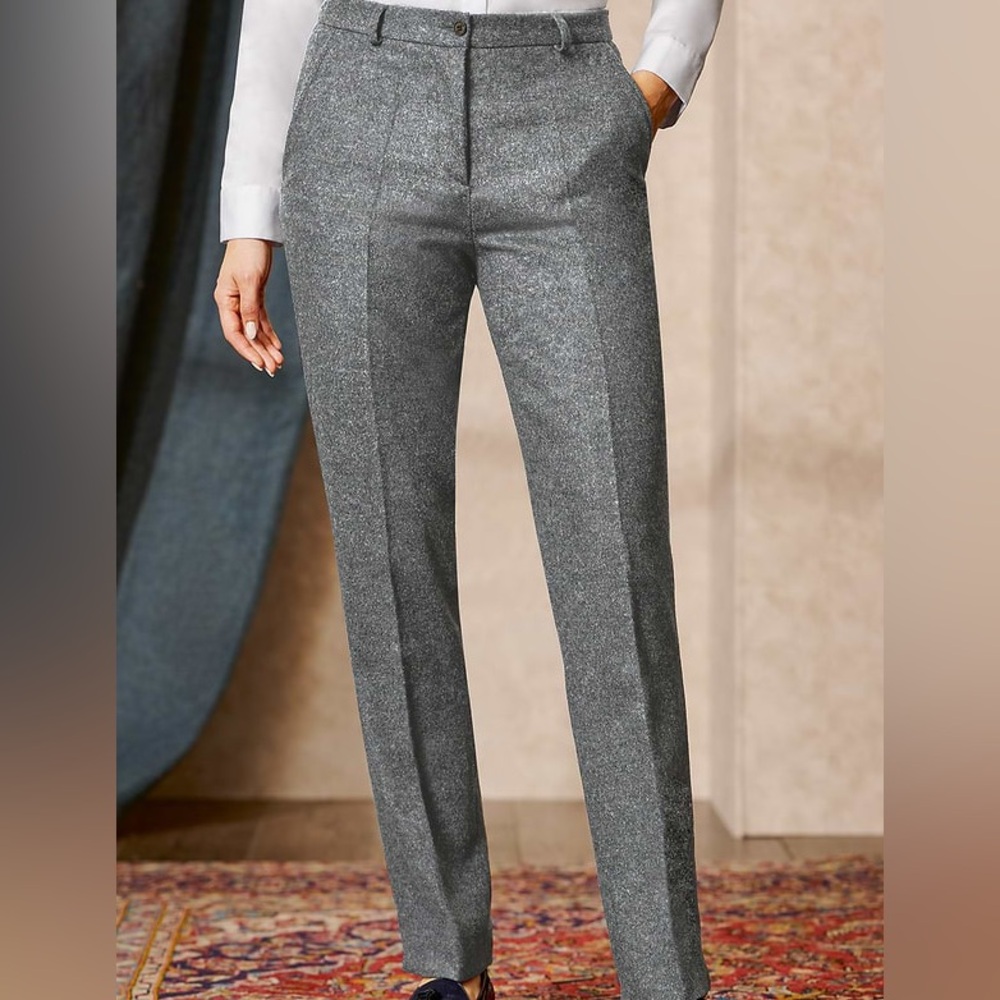 House of Bruar Ladies Classic Flannel Trousers Size 20